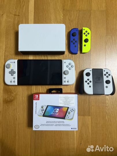 Nintendo switch oled прошитая с играми