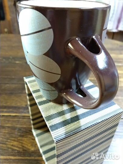 Чашка (кружка) с ложкой новая