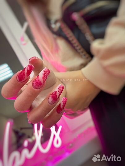 Маникюр с покрытием гель лак