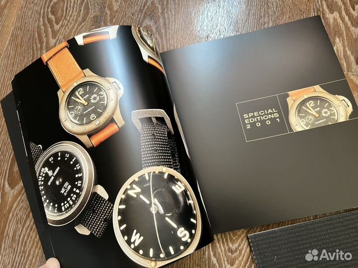 Каталоги лимитированных моделей часов Panerai