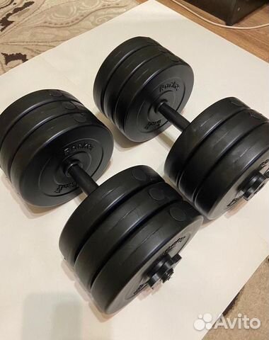 Гантели по 16,5 кг (набор 33 кг)