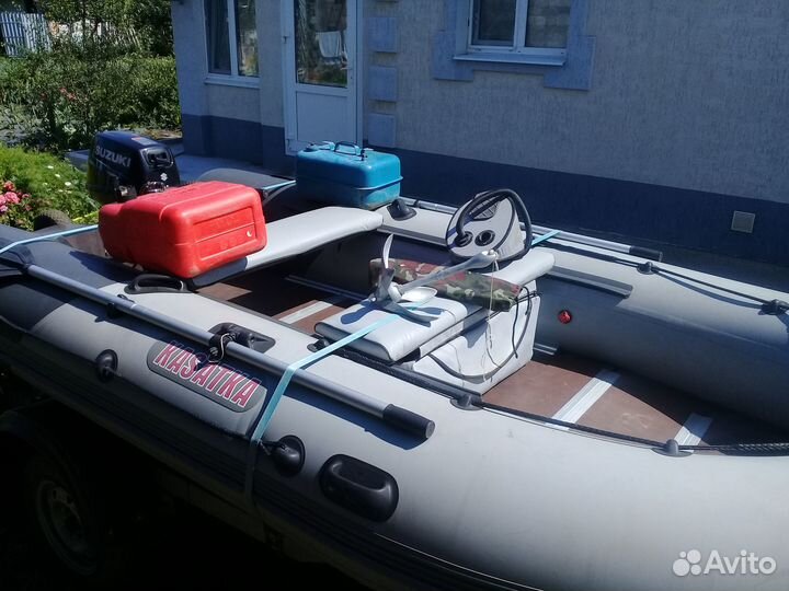 Лодка из пвх надувная посейдон серии касатка-385