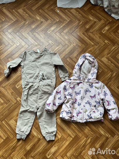 Пакет вещей на девочку 86-92