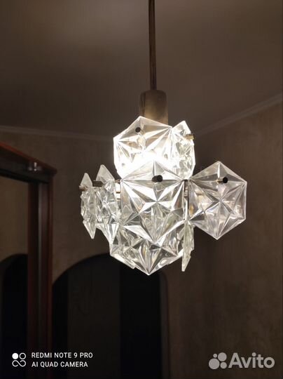 Светильник потолочный подвесной СССР