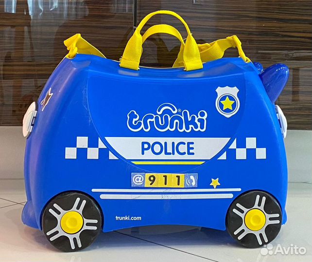 Детский чемодан Trunki Полиция