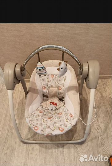 Детские электронные качели для новорожденных
