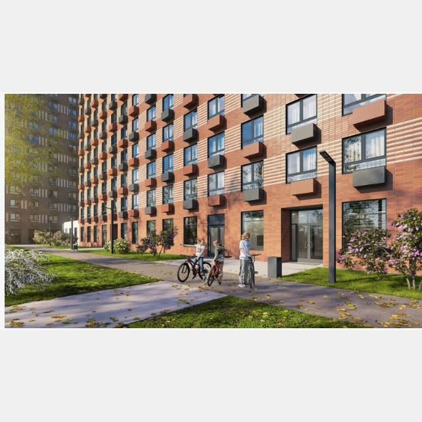 Квартира-студия, 23,6 м², 2/17 эт.