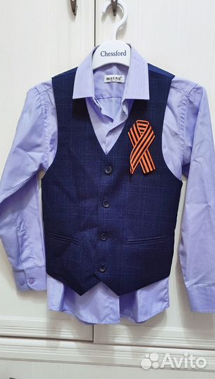Костюм тройка для мальчика 122 128