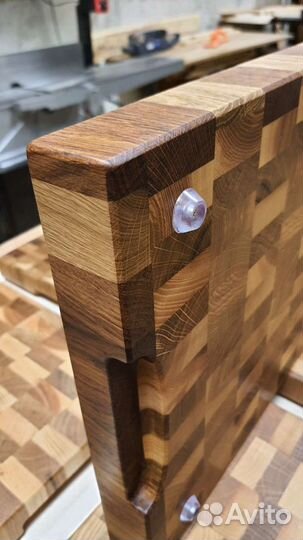 Доска разделочная торцевая