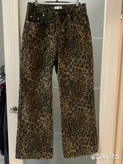Новые летпардовые джинсы