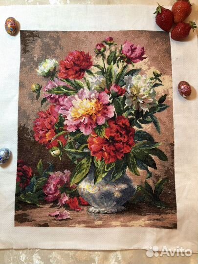 Вышивка, картина, вышивка крестом, на заказ