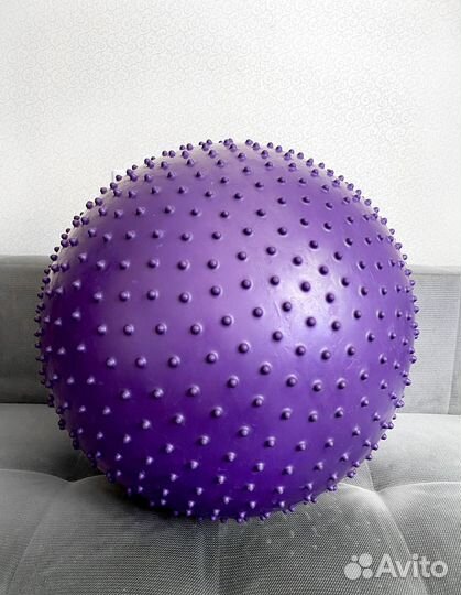 Фитбол мяч массажный для фитнеса 55 см
