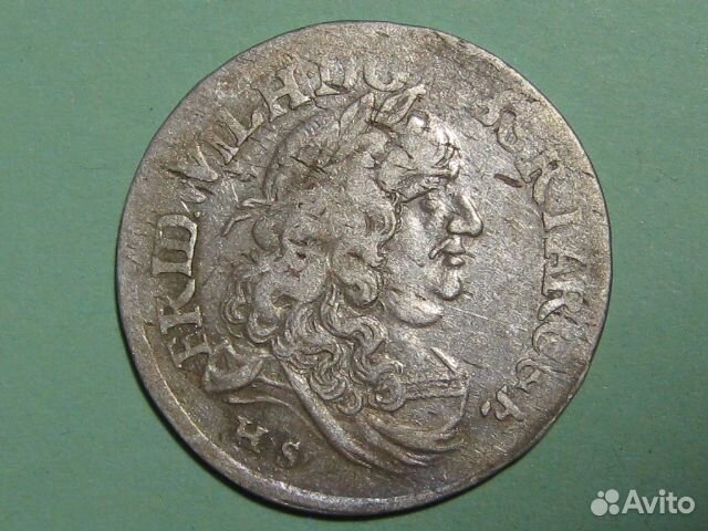 Монеты 6 грошей Бранденбург Пруссия Кёнигсберг