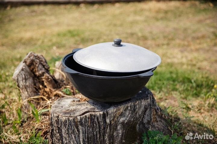 Казан чугунный узбекский 6/8/10/12/16лит. Наманган