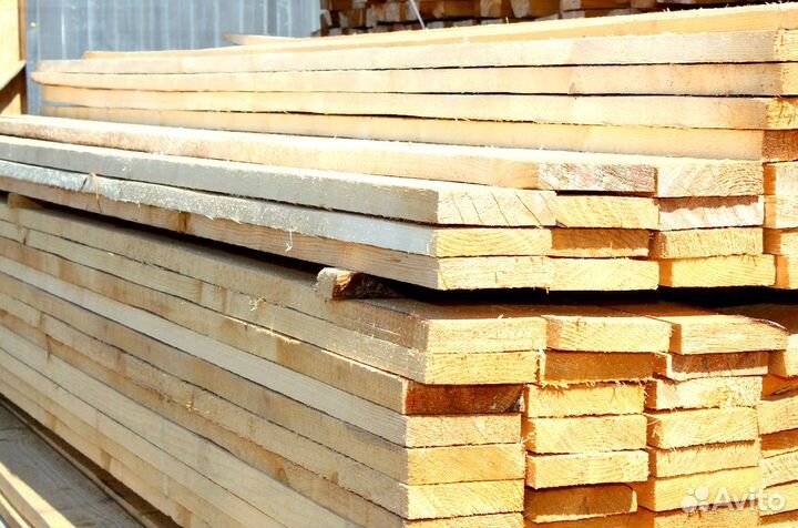 Доска обрезная строительная 50х100