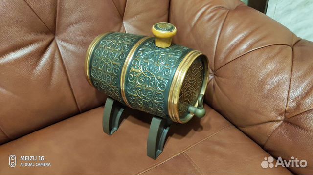 Бочонок из меди