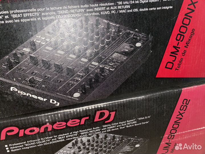 Оригинальная коробка pioneer djm-900 nxs2