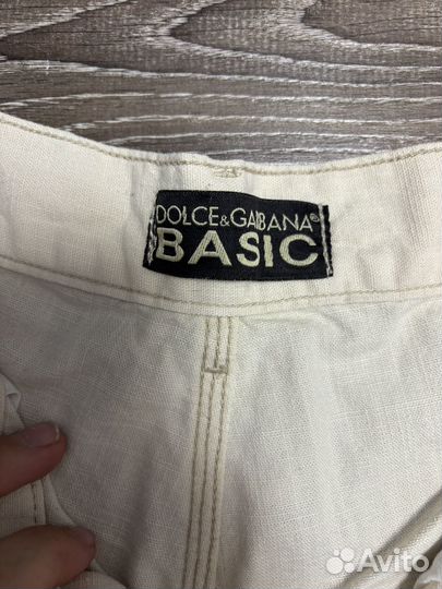 Джинсовые шорты dolce&gabana basic