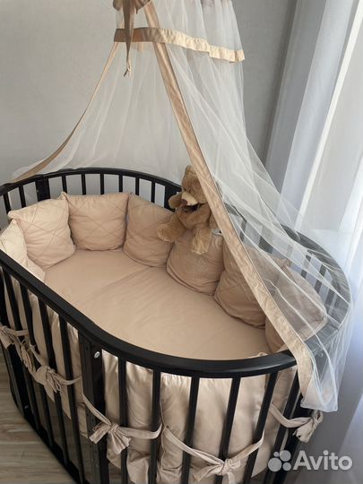 Детская кроватка трансформер 7 в 1