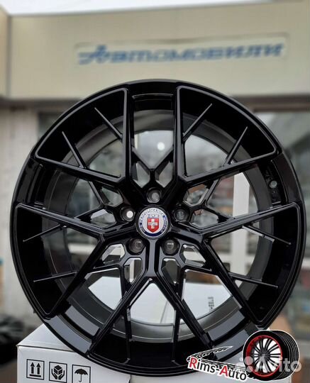 Диски HRE FF10 r20 5x114.3 чёрный глянец