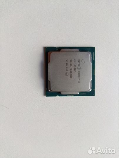 Intel core i3 10100f(BOX комплект)