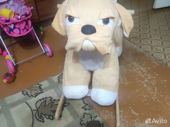 Собака качалка