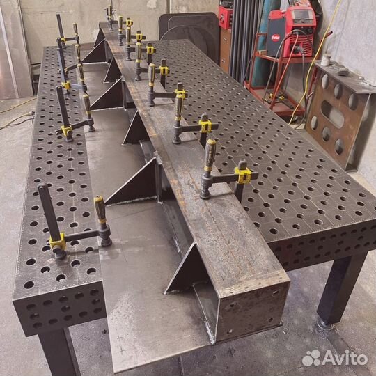 Сварочный 3Д стол 3000х1500х150 толщиной 8мм