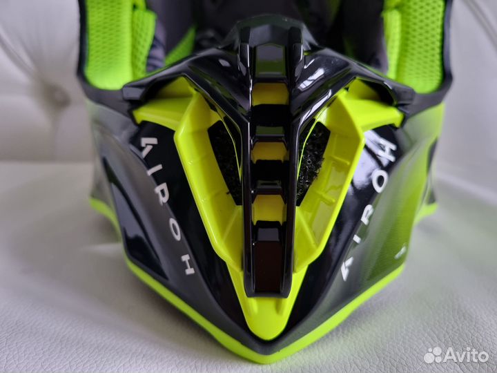 Шлем новый Airoh twist 2.0 BIT HiViz Grey