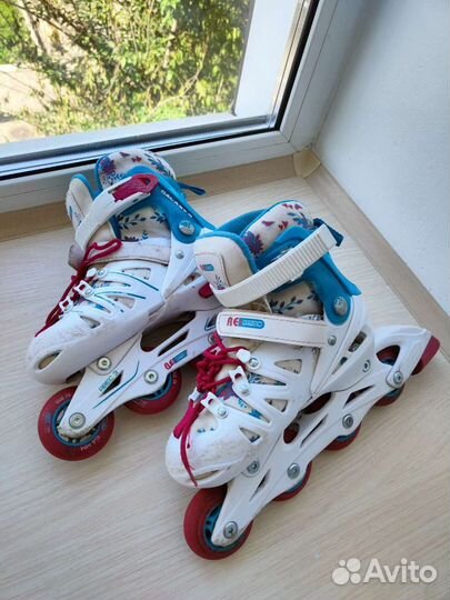 Роликовые коньки детские 32-35