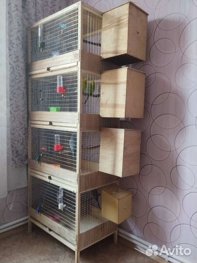 Клетка для попугая,разводной бокс вольер