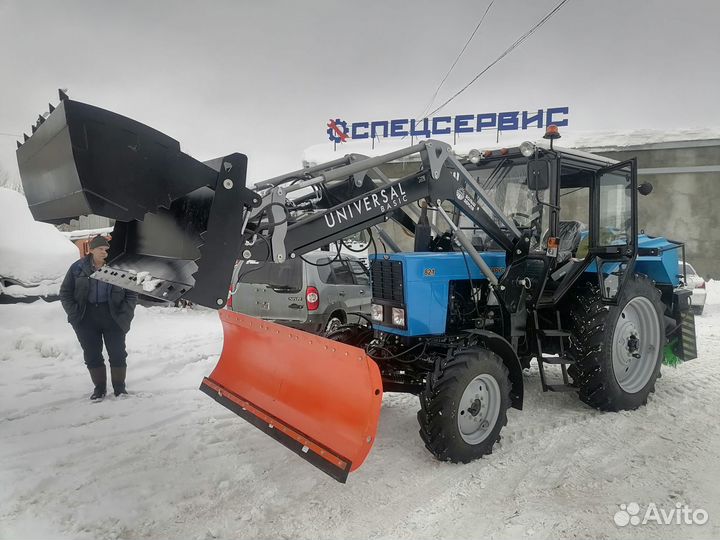 Навесной фронтальный погрузчик на Беларус