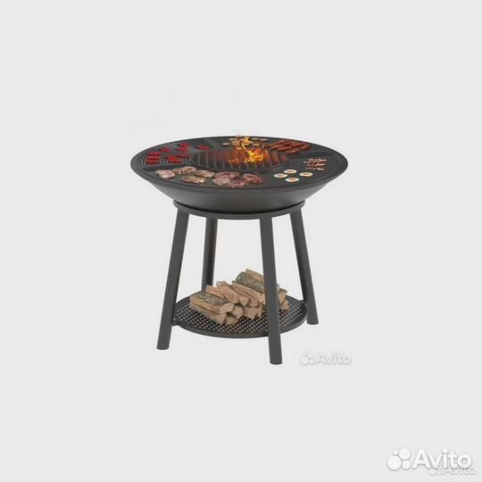 Чугунный Fantastic Grill Везувий 1000 Престиж