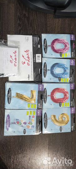 Фольгированные шары цифры