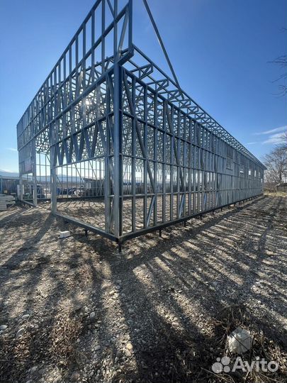 Производство стальных каркасов для помещений