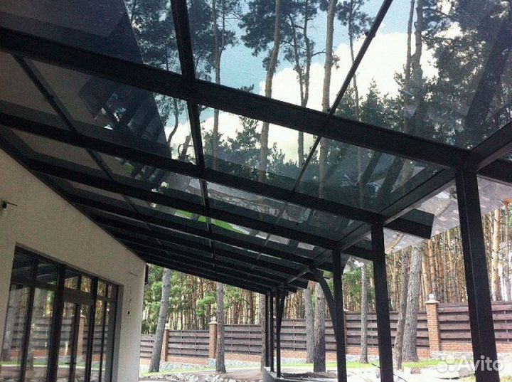 Навес хайтек