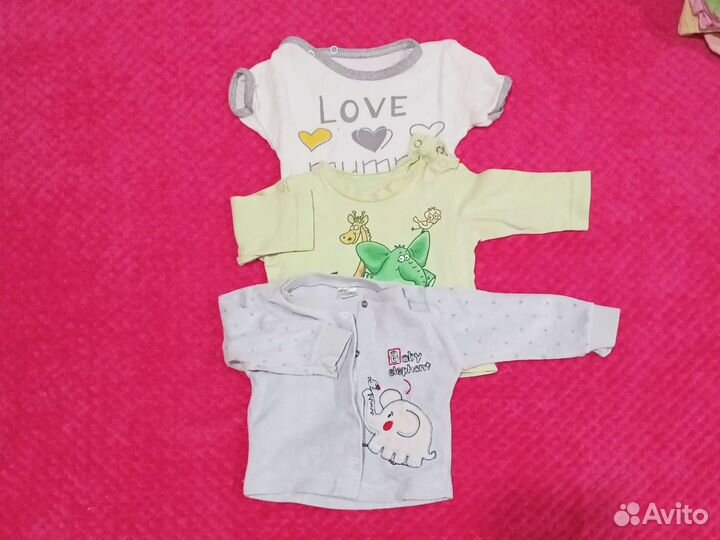 Одежда для малыша пакетом