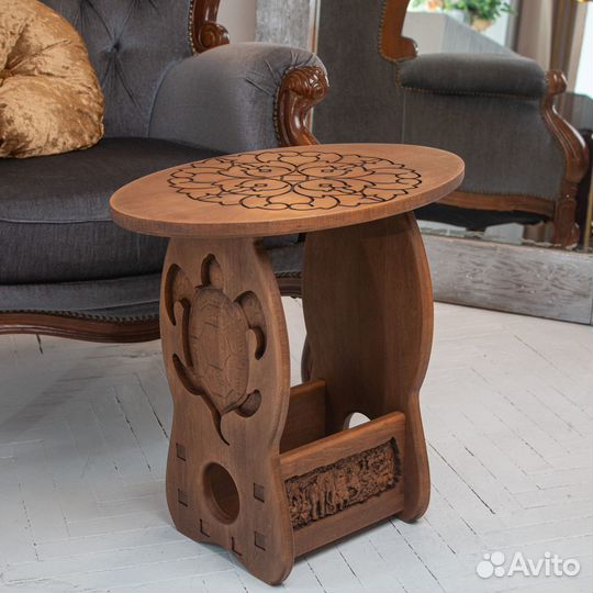 Красивые картины в предметах интерьера и мебели