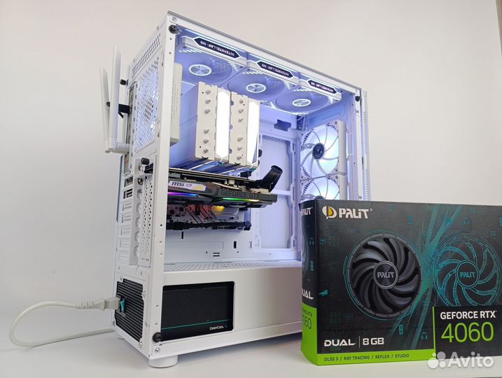 Пк Core i5 14400F / RTX 4060 / nvme 1TB