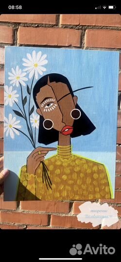 Картина акрил