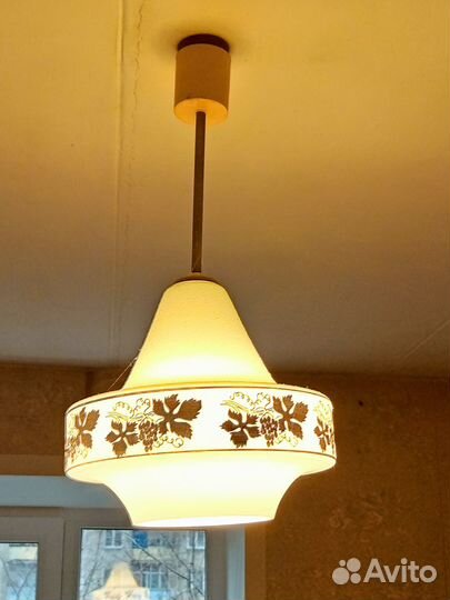 Светильник потолочный подвесной бу