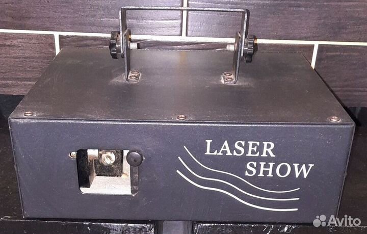 Лазер Красно-Синий Pro Club RB LED Светомузыка Mic