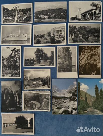 Виды городов и другие открытки от начала 19 века