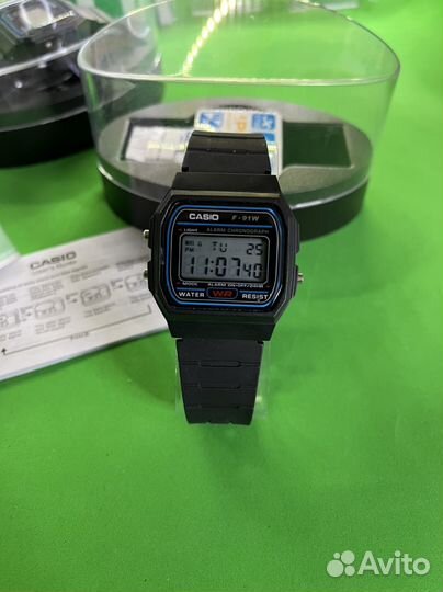 Часы Casio F-91W vintage