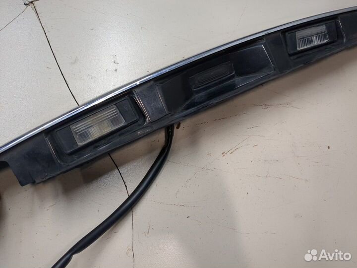 Подсветка номера Nissan Qashqai, 2010