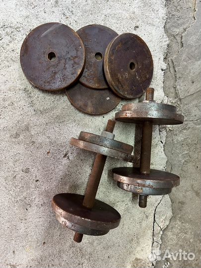 Гантели разборные по 15кг