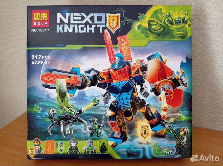 Конструктор Nexo 10817 Решающая Битва Роботов