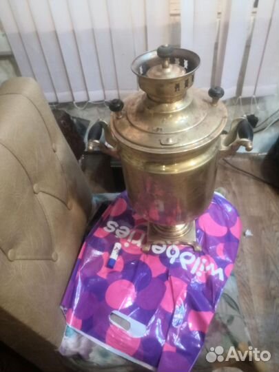 Самовар на дровах СССР