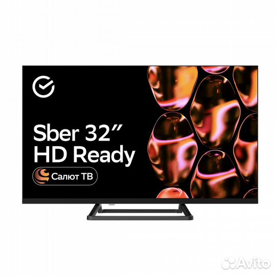 Новый телевизор Sber 32 дюйма SMART TV