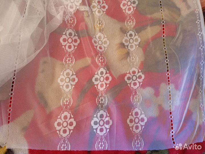 Отрез тюли новый