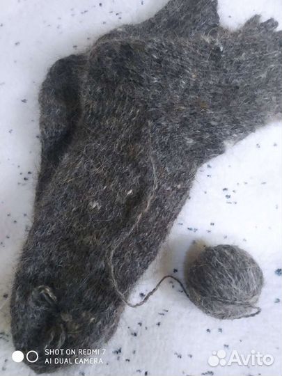 Носки из собачьей шерсти